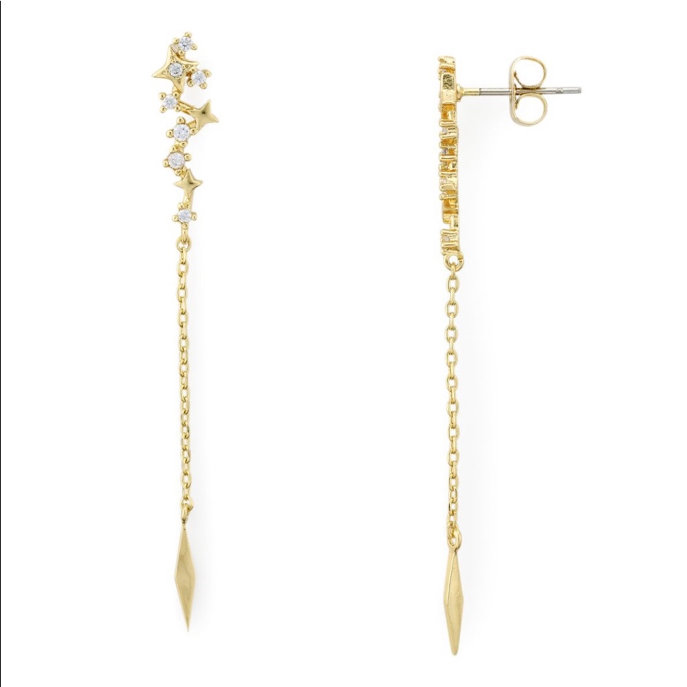 Jules Smith Dancing Star 14k Goldplated Earrings